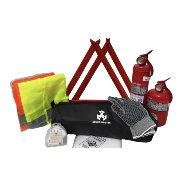 Kit de Seguridad Vehicular – 7 Elementos