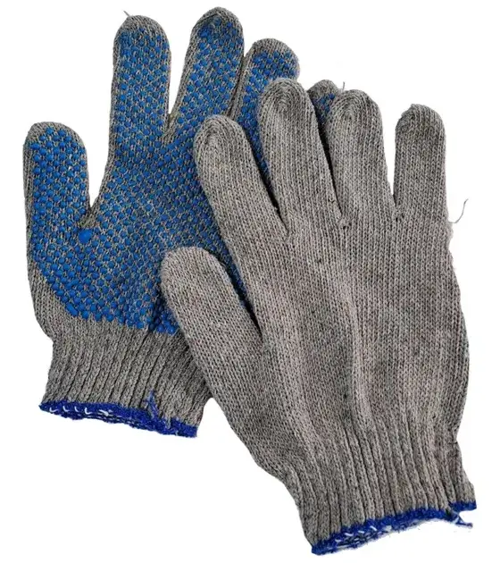 Guantes Moteados Grises x12 Unidades