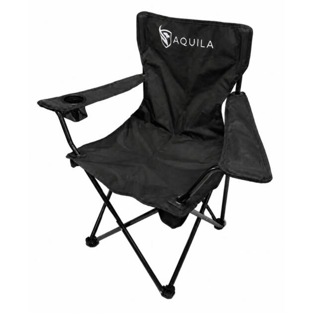 Silla Plegable Camping Aquila Con Posavaso Y Estuche